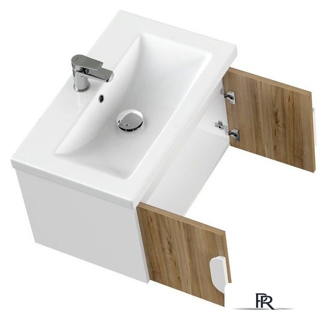  Cersanit Тумба под умывальник Como 70 69342 (орех) - Изображение №4 — Интернет-магазин ПроЗаказ