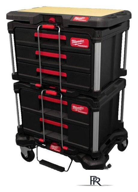 Набор ящиков Milwaukee PackOut 4932492892 - Изображение №1 — Интернет-магазин ПроЗаказ
