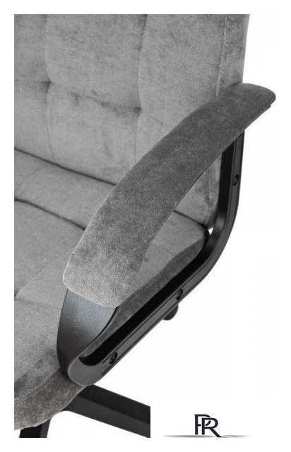Офисное кресло Бюрократ CH 002 (Fabric Light-19 серый) - Изображение №5 — Интернет-магазин ПроЗаказ