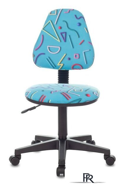 Компьютерное кресло Бюрократ KD-4/STICK-BLUE (голубой) - Изображение №2 — Интернет-магазин ПроЗаказ