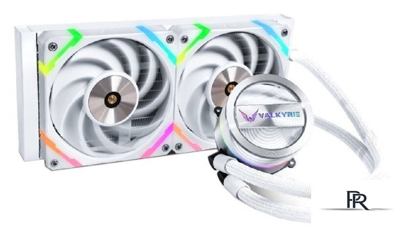 Система жидкостного охлаждения для процессора Valkyrie Dragonfang 240 (белый) - Изображение №1 — Интернет-магазин ПроЗаказ