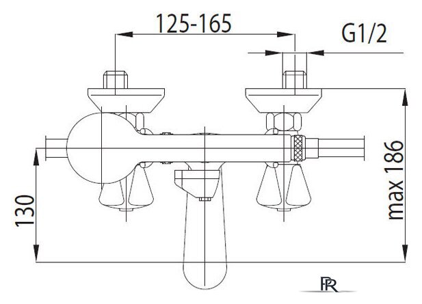 Смеситель Armatura Standard 304-120-00 - Изображение №3 — Интернет-магазин ПроЗаказ