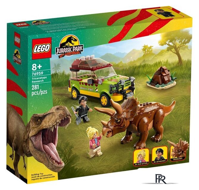 Конструктор LEGO Jurassic World 76959 Поиски трицератопса - Изображение №1 — Интернет-магазин ПроЗаказ