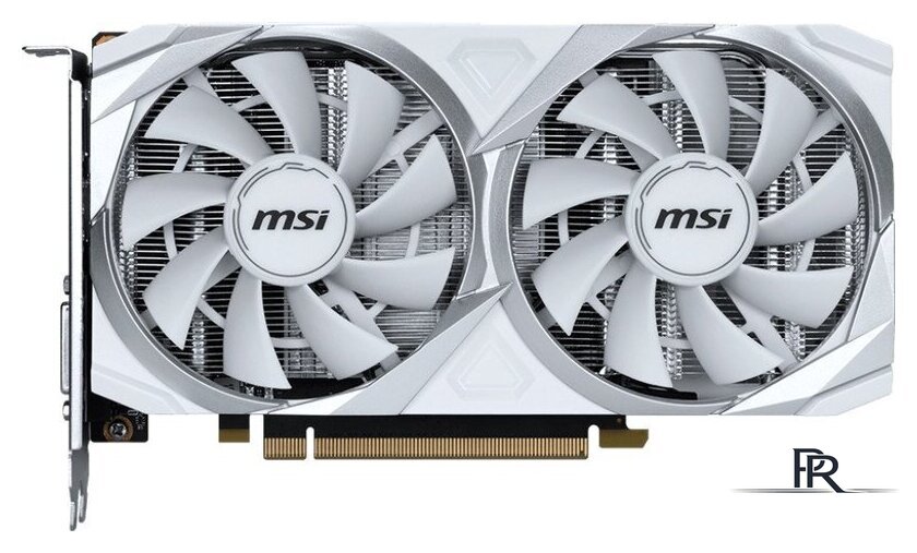 Видеокарта MSI GeForce RTX 3050 Ventus 2X XS White 8G OC - Изображение №1 — Интернет-магазин ПроЗаказ