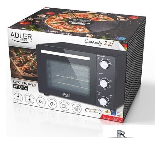 Мини-печь Adler AD 6024 - Изображение №8 — Интернет-магазин ПроЗаказ