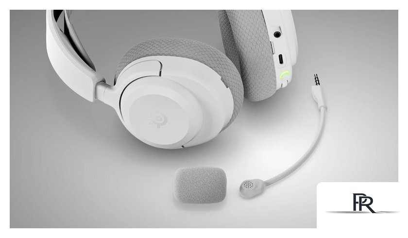 Наушники SteelSeries Arctis Nova 3P Wireless (для PlayStation, белый) - Изображение №4 — Интернет-магазин ПроЗаказ