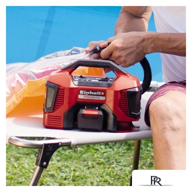 Автомобильный компрессор Einhell PXC Pressito 4020460 (без АКБ) - Изображение №4 — Интернет-магазин ПроЗаказ