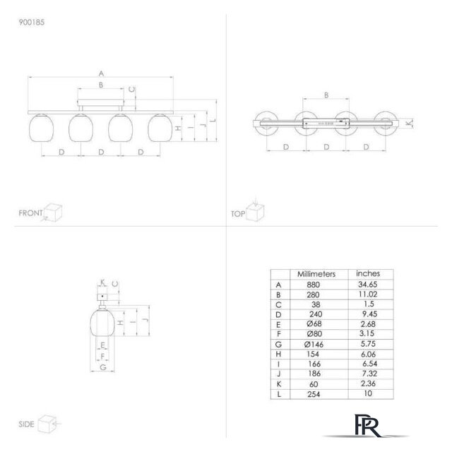 Люстра средней высоты Eglo Filago 900185 - Изображение №6 — Интернет-магазин ПроЗаказ