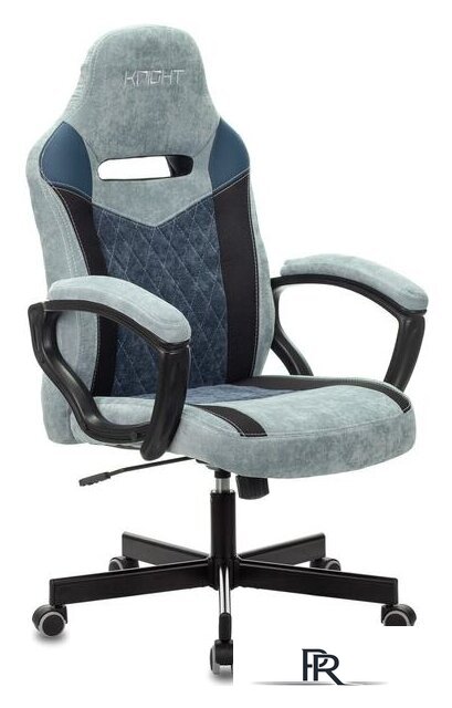 Игровое (геймерское) кресло Zombie Viking 6 Knight BL Fabric (синий) - Изображение №2 — Интернет-магазин ПроЗаказ