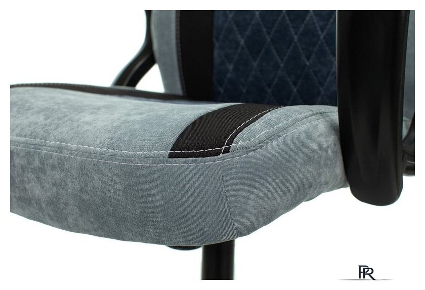 Игровое (геймерское) кресло Zombie Viking 6 Knight BL Fabric (синий) - Изображение №11 — Интернет-магазин ПроЗаказ