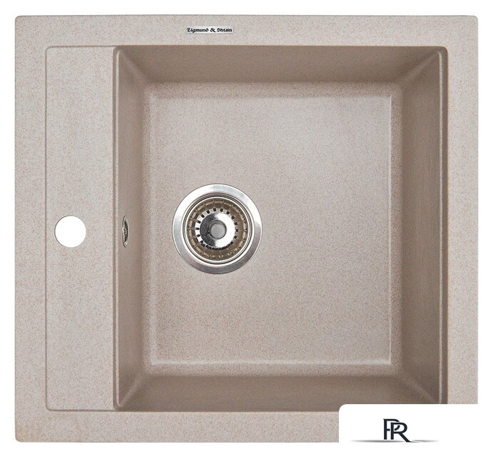 Кухонная мойка Zigmund & Shtain Platz 465 (молодое шампанское) - Изображение №1 — Интернет-магазин ПроЗаказ