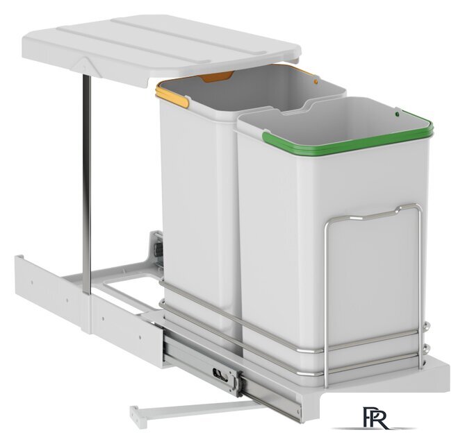 Система сортировки мусора Starax S-2392-G 24 л (серый) - Изображение №1 — Интернет-магазин ПроЗаказ