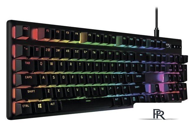 Клавиатура HyperX Alloy Origins PBT (HyperX Blue, нет кириллицы) - Изображение №5 — Интернет-магазин ПроЗаказ