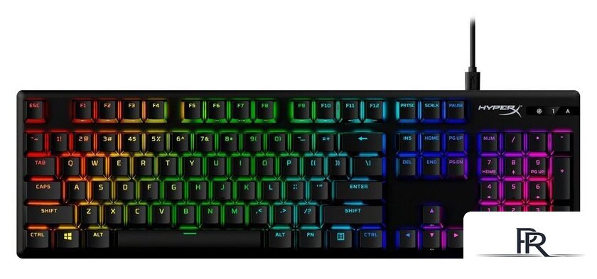 Клавиатура HyperX Alloy Origins PBT (HyperX Blue, нет кириллицы) - Изображение №1 — Интернет-магазин ПроЗаказ