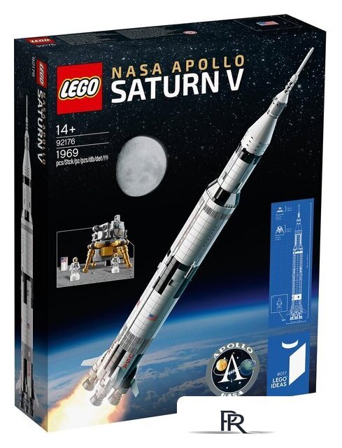Конструктор LEGO Ideas 92176 Ракетно-космическая система НАСА Сатурн-5-Аполлон - Изображение №1 — Интернет-магазин ПроЗаказ