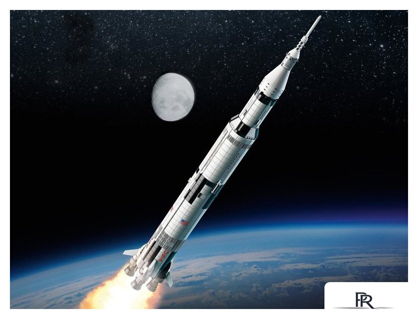 Конструктор LEGO Ideas 92176 Ракетно-космическая система НАСА Сатурн-5-Аполлон - Изображение №6 — Интернет-магазин ПроЗаказ