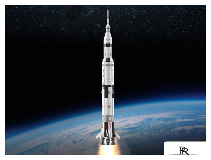 Конструктор LEGO Ideas 92176 Ракетно-космическая система НАСА Сатурн-5-Аполлон - Изображение №8 — Интернет-магазин ПроЗаказ