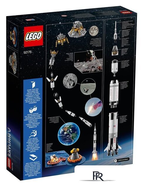 Конструктор LEGO Ideas 92176 Ракетно-космическая система НАСА Сатурн-5-Аполлон - Изображение №2 — Интернет-магазин ПроЗаказ