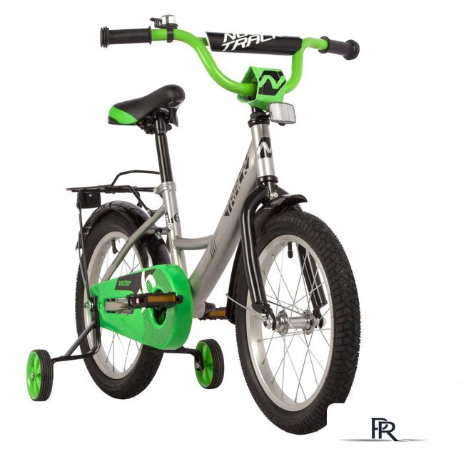 Детский велосипед Novatrack Vector 16 2022 163VECTOR.SL22 (серебристый) - Изображение №2 — Интернет-магазин ПроЗаказ