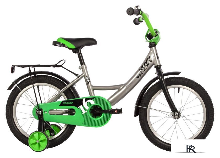 Детский велосипед Novatrack Vector 16 2022 163VECTOR.SL22 (серебристый) - Изображение №1 — Интернет-магазин ПроЗаказ