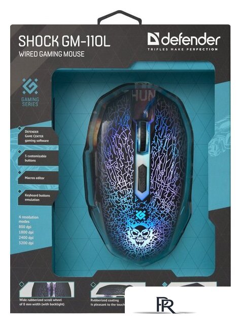Игровая мышь Defender Shock GM-110L - Изображение №11 — Интернет-магазин ПроЗаказ