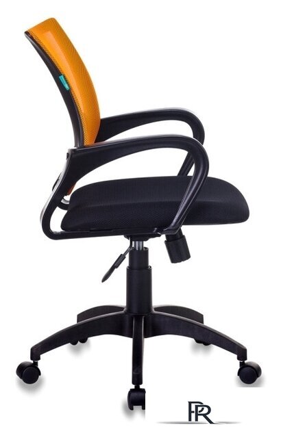 Офисное кресло Бюрократ CH-695N/OR/TW-11 (черный/оранжевый) - Изображение №3 — Интернет-магазин ПроЗаказ
