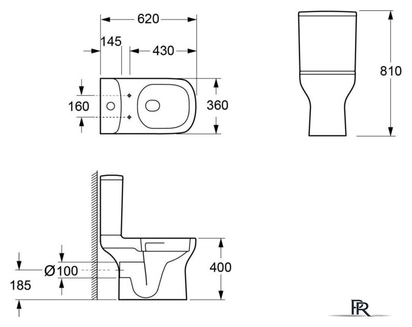 Унитаз напольный Lauter W236 2110236 + гигиенический душ Rinse 21GN4052BM - Изображение №28 — Интернет-магазин ПроЗаказ
