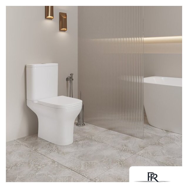 Унитаз напольный Lauter W236 2110236 + гигиенический душ Rinse 21GN4052BM - Изображение №9 — Интернет-магазин ПроЗаказ