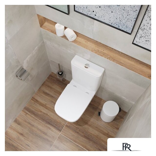 Унитаз напольный Lauter W236 2110236 + гигиенический душ Rinse 21GN4052BM - Изображение №20 — Интернет-магазин ПроЗаказ