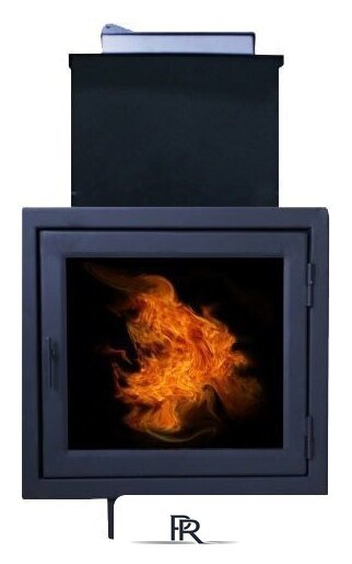 Банная печь ComfortProm Чугун 20м3 закрытая каменка, панорама - Изображение №3 — Интернет-магазин ПроЗаказ