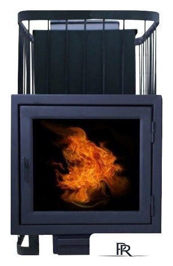 Банная печь ComfortProm Чугун 20м3 закрытая каменка, панорама - Изображение №2 — Интернет-магазин ПроЗаказ