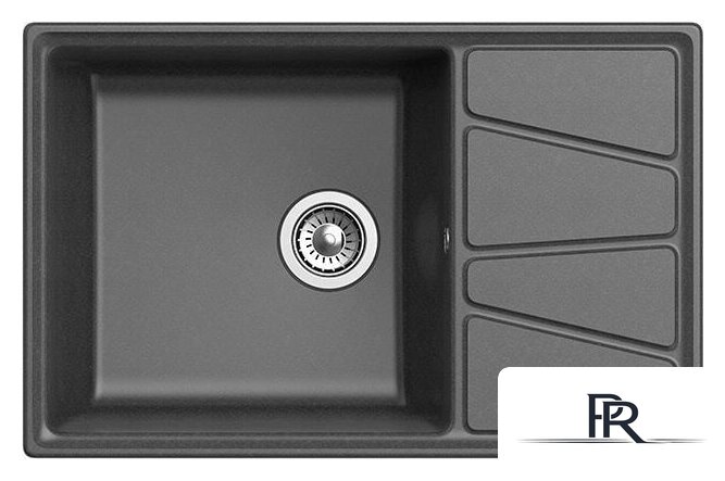 Кухонная мойка GranFest GF-V-780L (графит) - Изображение №2 — Интернет-магазин ПроЗаказ