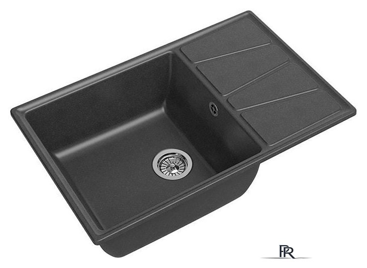 Кухонная мойка GranFest GF-V-780L (графит) - Изображение №1 — Интернет-магазин ПроЗаказ