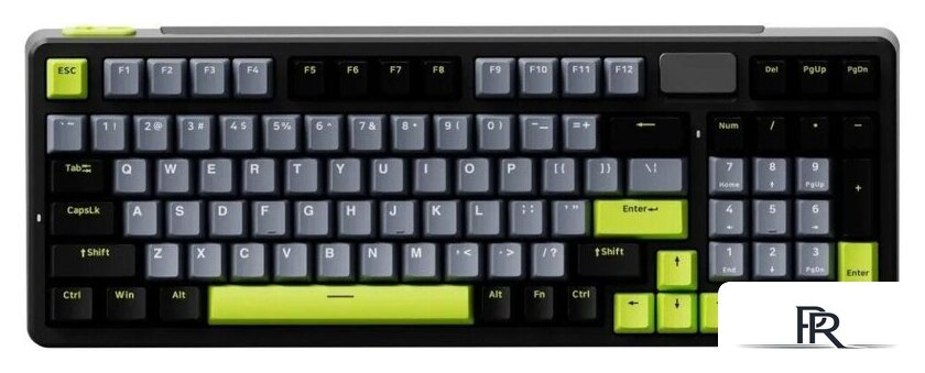 Клавиатура Rapoo V700 DIY-98 (черный/серый/зеленый) - Изображение №1 — Интернет-магазин ПроЗаказ