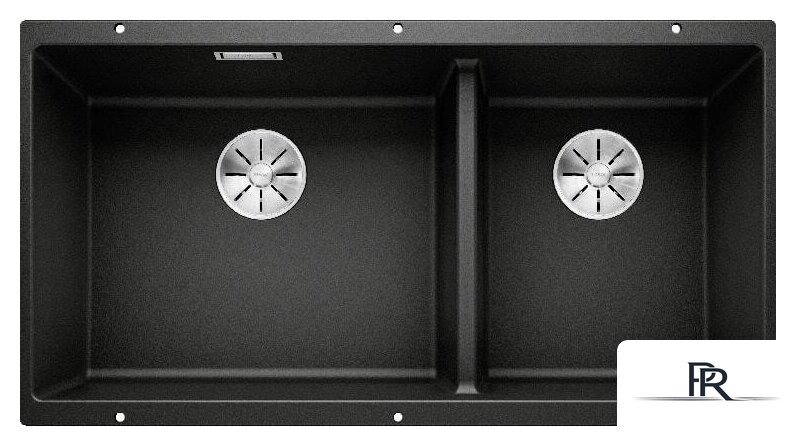 Кухонная мойка Blanco Subline 480/320-U 525993 (черный) - Изображение №1 — Интернет-магазин ПроЗаказ