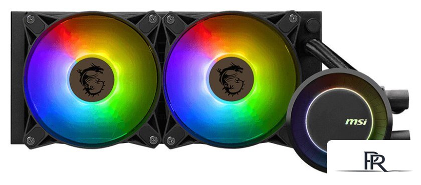 Система жидкостного охлаждения для процессора MSI MAG CoreLiquid E240 (черный) - Изображение №1 — Интернет-магазин ПроЗаказ