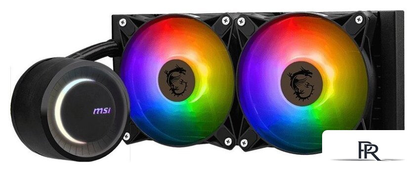 Система жидкостного охлаждения для процессора MSI MAG CoreLiquid E240 (черный) - Изображение №3 — Интернет-магазин ПроЗаказ