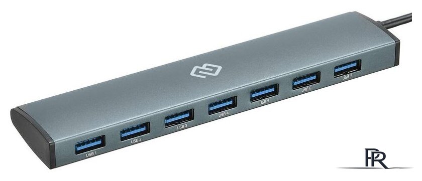 USB-хаб Digma HUB-7U3.0-UC-G - Изображение №1 — Интернет-магазин ПроЗаказ