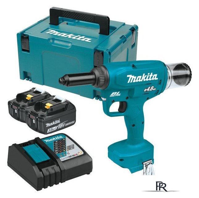 Заклепочник Makita DRV150RFJ (с 2-мя АКБ, кейс) - Изображение №1 — Интернет-магазин ПроЗаказ