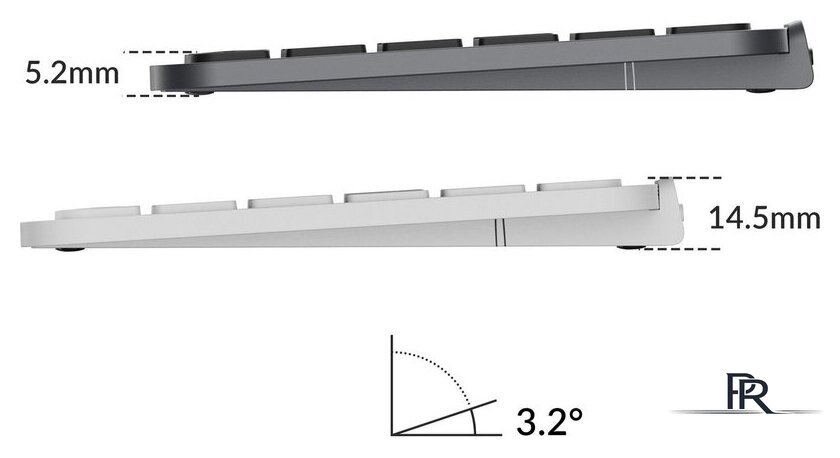 Клавиатура Keychron B1 Pro B1P-K8-RU (белый) - Изображение №8 — Интернет-магазин ПроЗаказ