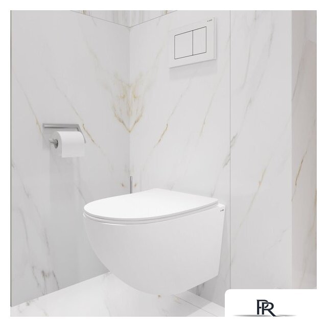 Унитаз подвесной Lauter Sulzdorf + GROHE Rapid SL 38772001 + панель GROHE 37131000 (белый с микролифтом) - Изображение №11 — Интернет-магазин ПроЗаказ