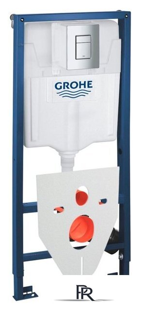 Унитаз подвесной Lauter Sulzdorf + GROHE Rapid SL 38772001 + панель GROHE 37131000 (белый с микролифтом) - Изображение №18 — Интернет-магазин ПроЗаказ