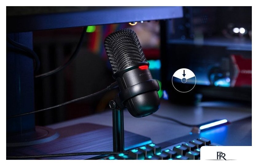 Проводной микрофон HyperX SoloCast (черный) - Изображение №10 — Интернет-магазин ПроЗаказ