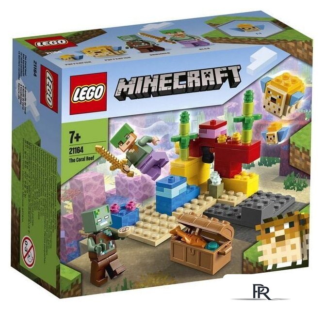 Конструктор LEGO Minecraft 21164 Коралловый риф - Изображение №1 — Интернет-магазин ПроЗаказ