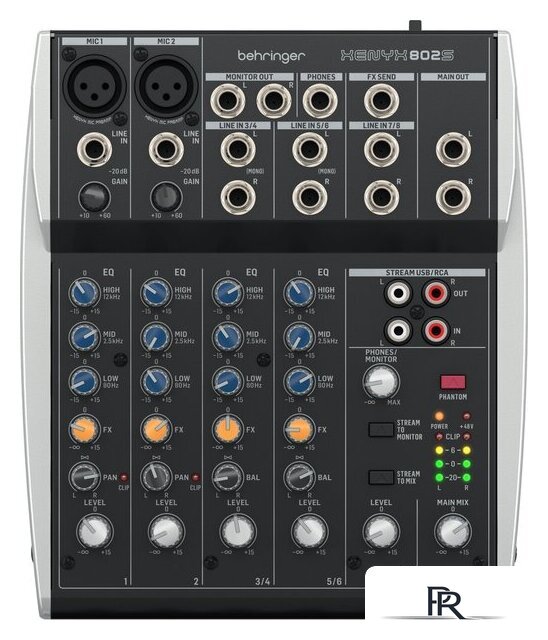 Микшерный пульт Behringer Xenyx 802S - Изображение №1 — Интернет-магазин ПроЗаказ