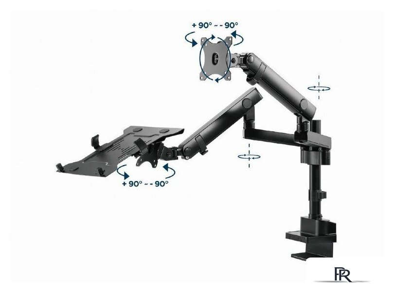 Кронштейн для монитора Gembird MA-DA3-02 - Изображение №11 — Интернет-магазин ПроЗаказ