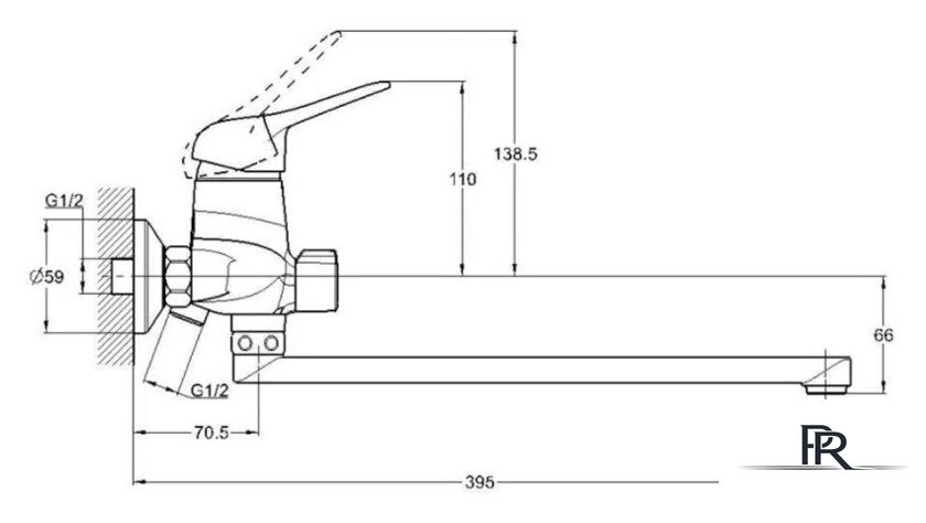 Смеситель Econoce EC0363 - Изображение №4 — Интернет-магазин ПроЗаказ
