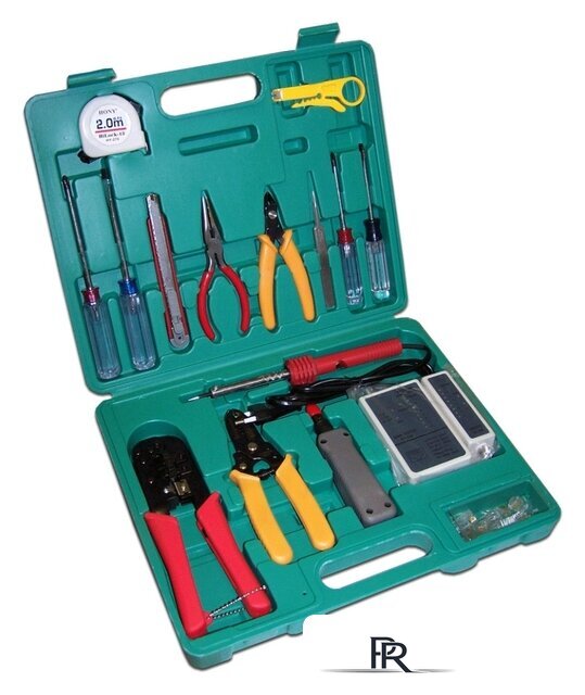 Электромонтажный набор Lanmaster LAN-NT-TK/INST (23 предмета) - Изображение №1 — Интернет-магазин ПроЗаказ