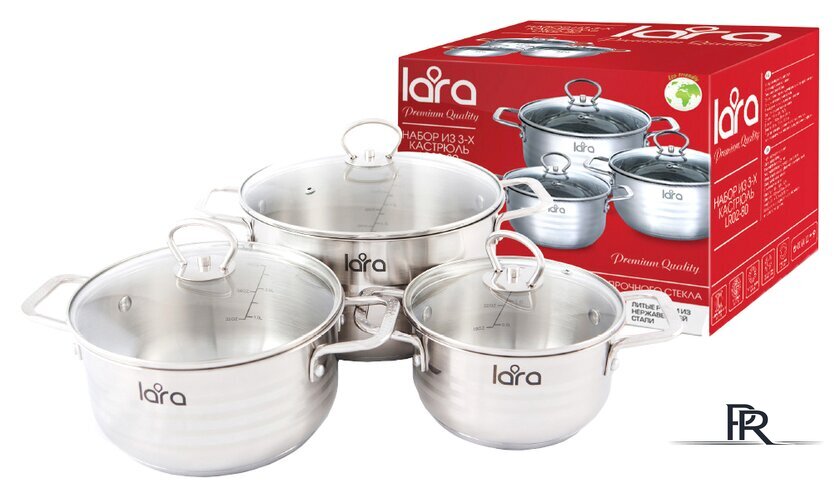Набор кастрюль Lara LR02-80 - Изображение №1 — Интернет-магазин ПроЗаказ