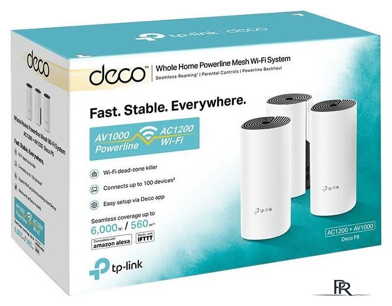 Wi-Fi система TP-Link Deco P9 (3 шт.) - Изображение №4 — Интернет-магазин ПроЗаказ